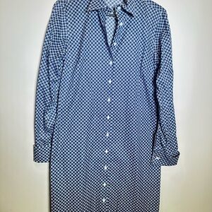 Brooks Brothers Women’s Long Sleeve French Cuff shirt dress Size 6
